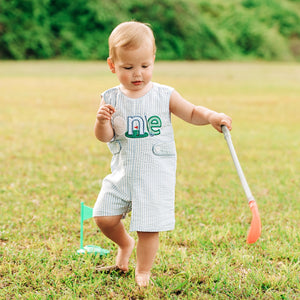 Hole-In-One Blue First Birthday Golf Jon Jon