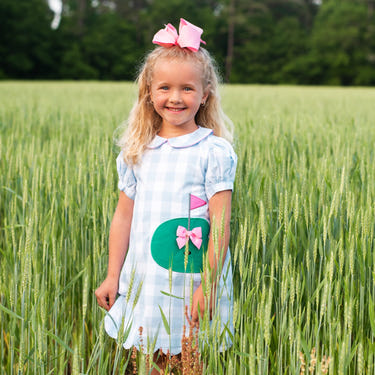 Birdie Blue Golf Dress - MOOGCO Baby