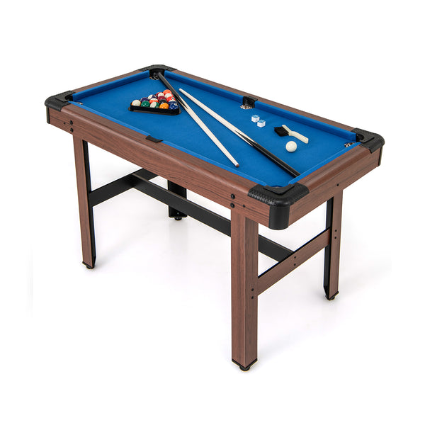 Pool Wooden Game Table with Full Set of Ballsfor Kids and Adults