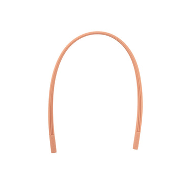 Soft silicone sunglasses strap for babies in sunset colors, perfect accessory for sunny days.