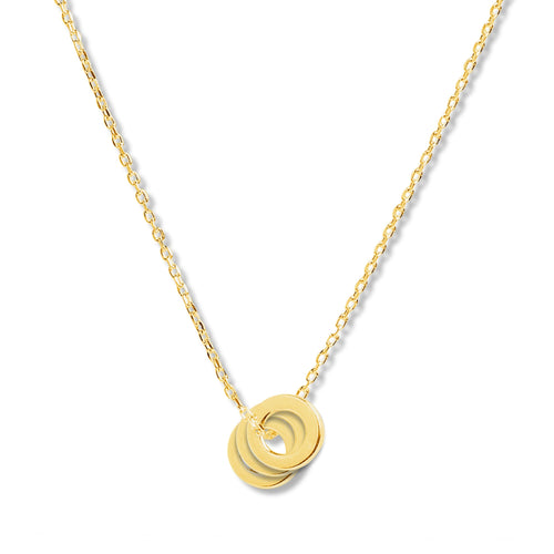 Mysha Triple Ring of Peace Pendant
