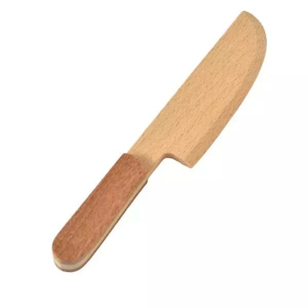 Wooden play food set for kids' kitchen, featuring colorful pieces for imaginative indoor play.