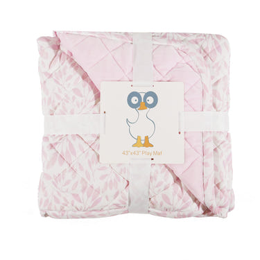 Poppy Pink Play Mat for babies, soft and stylish, perfect for playtime and tummy time activities.