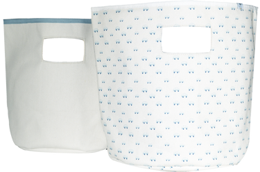 "Tag Soft Storage 2 Pack - versatile, soft storage bins for organizing baby essentials in style."