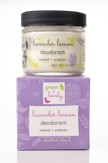 DEODORANT Lavender Lemon - Mineral + Probiotic - Vegan - MOOGCO Baby