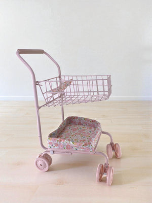Toy Shopping Cart - Garden Blush