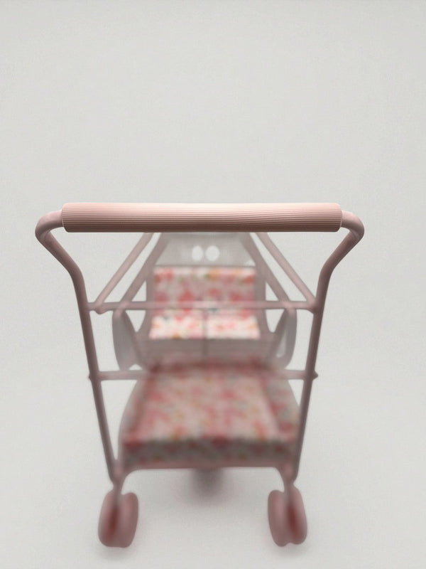 Toy Shopping Cart - Garden Blush