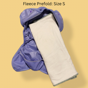 Cloth Diaper Prefolds | Fleece Hemp / Organic Cotton