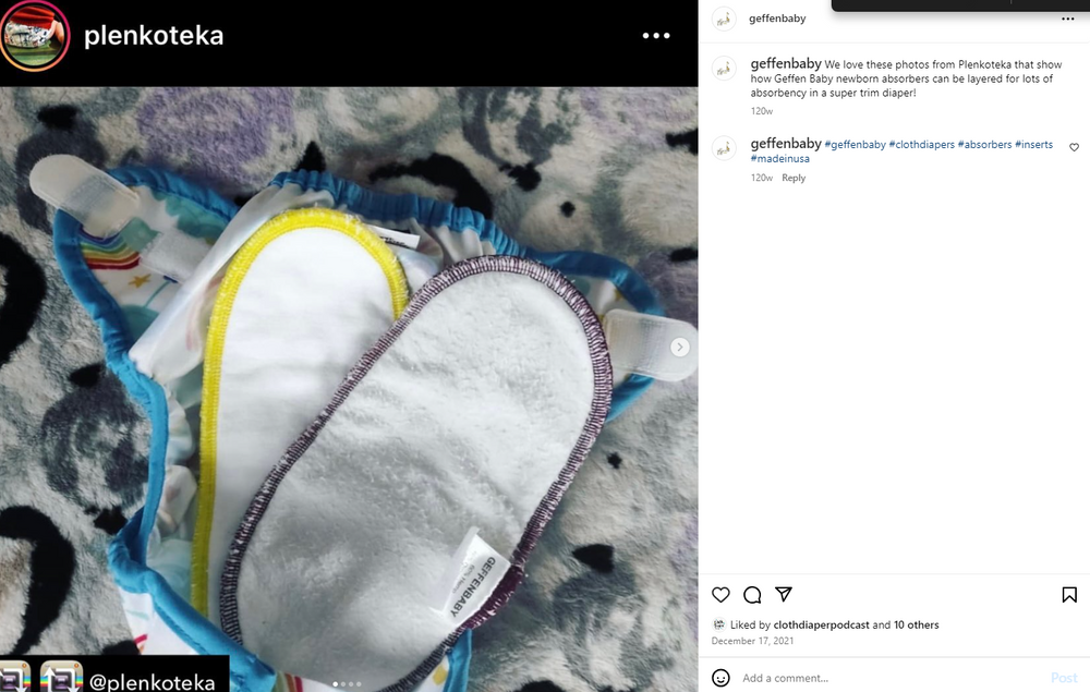 Newborn Quick Absorbers Reusable Diaper Insert for efficient and eco-friendly diapering solutions.