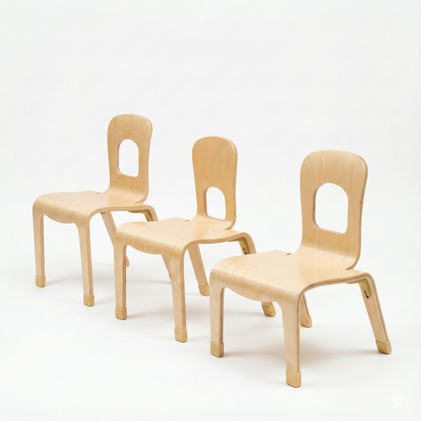 Pear Classroom Chair (2-Pack) – 12" Seat Height