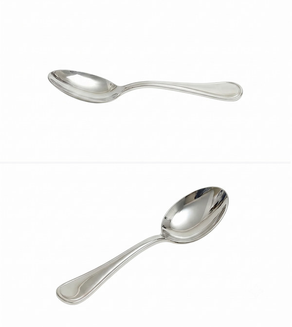 Classic Sterling Silver Baby Feeding Spoon by Krysaliis