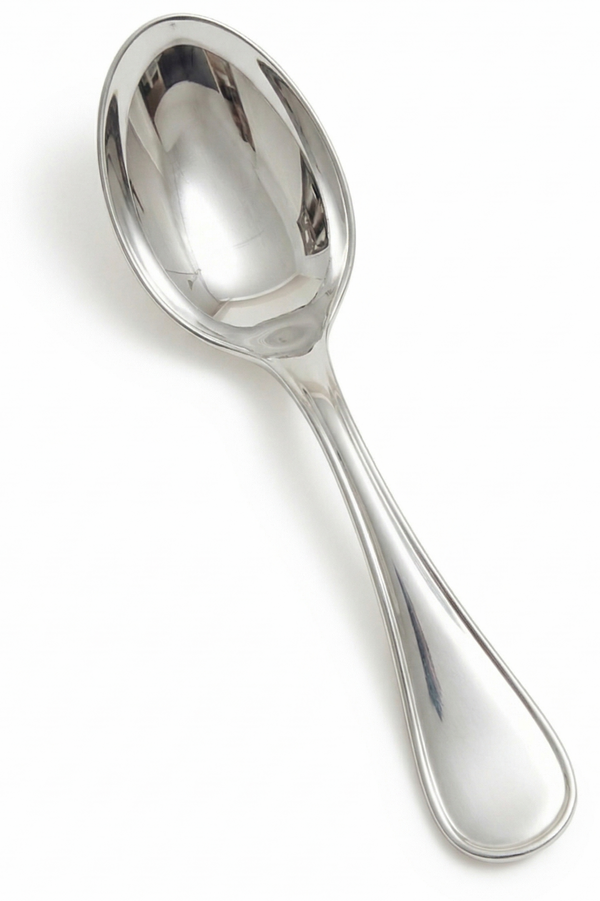 Classic Sterling Silver Baby Feeding Spoon by Krysaliis