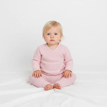 Luna Knit Pink 2-Piece Set