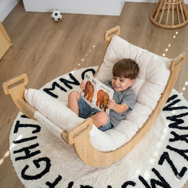 Thick cushion for Hazel Rocker, perfect for indoor comfort and support. Rocker not included.