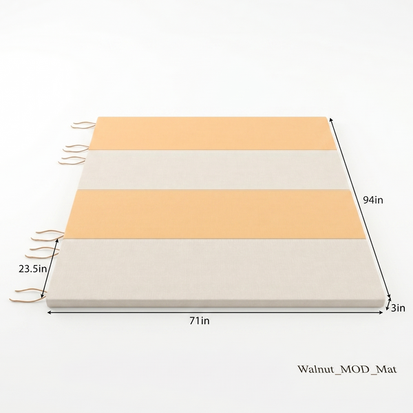 Walnut MODULAR Playset Mat