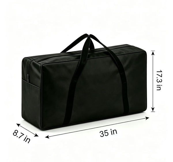 Giant 4-to-Score Game Set Jumbo 4-in-a-Row Game with Ring-toss and Portable Bag