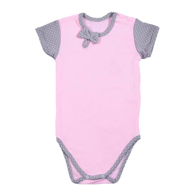 Girls summer short sleeve bodysuit in vibrant colors, perfect for warm weather and playful outings.
