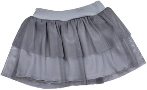 Girls summer tulle skirt in pastel colors, perfect for playful and stylish outfits.