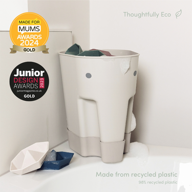 Shnuggle Ellie Bath Toy Drying Caddy | Freestanding Baby & Toddler Bath Toy Storage - MOOGCO Baby