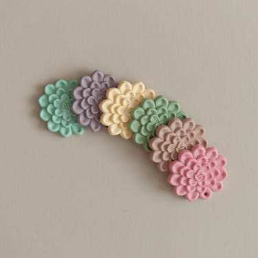 "Succulent teethers for babies, soft and safe for soothing gums during teething."
