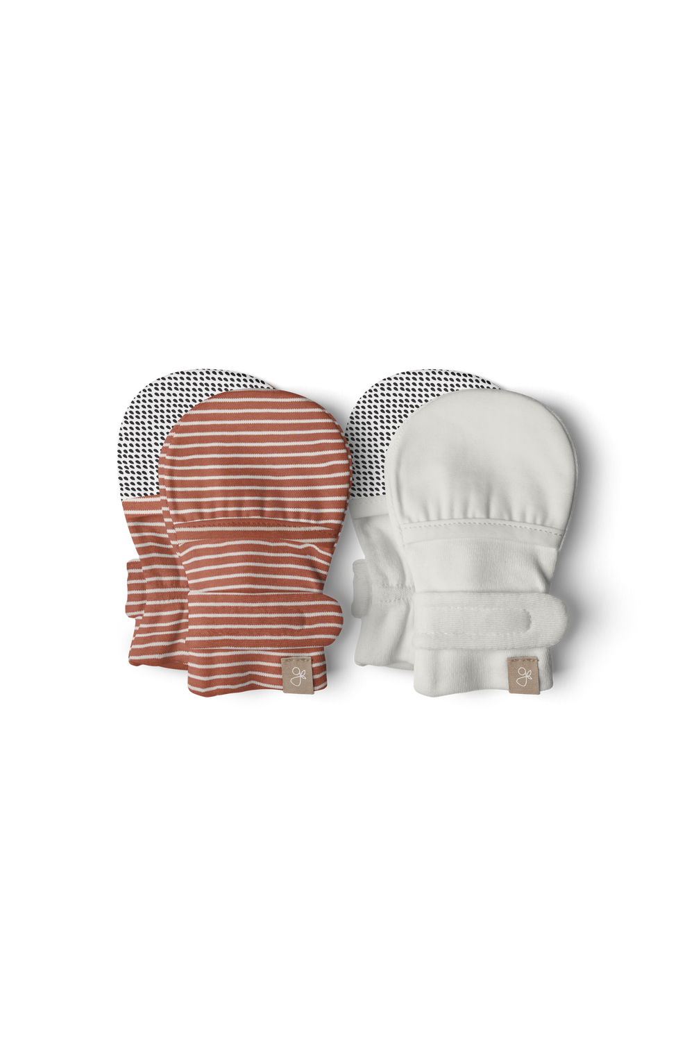 STAY ON 2-PACK MITTS | CLAY STRIPE + CLOUD