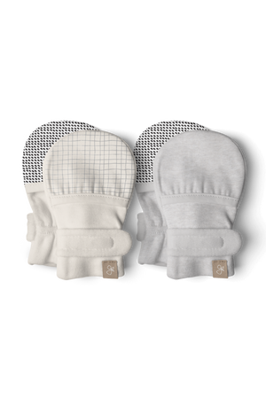 STAY ON 2-PACK MITTS | STORM GRAY + GRIDLOCK