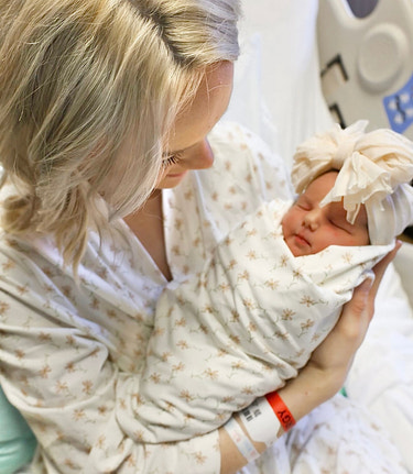 "Mommy Robe - Gracie: Soft, stylish robe for new moms, perfect for comfort and relaxation."