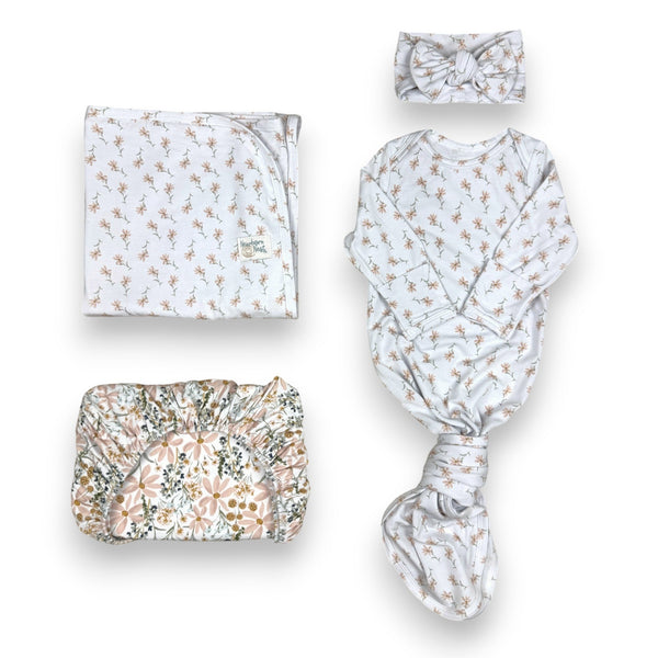 Gracie Bamboo Newborn Nest - Soft, eco-friendly sleeping space for infants, promoting comfort and safety.