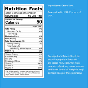Freeze Dried Green Kiwi