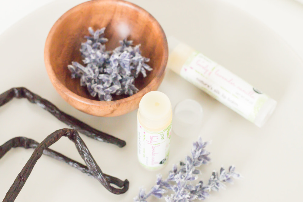 Lavender Vanilla ///  Organic Lip Balm Butter for Intense Moisture - Beauty Gift - MOOGCO Baby