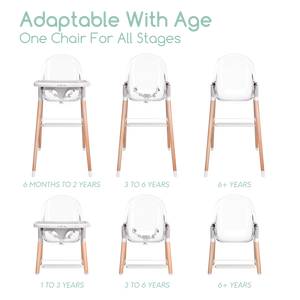 Children of Design 6 in 1 Deluxe High Chair