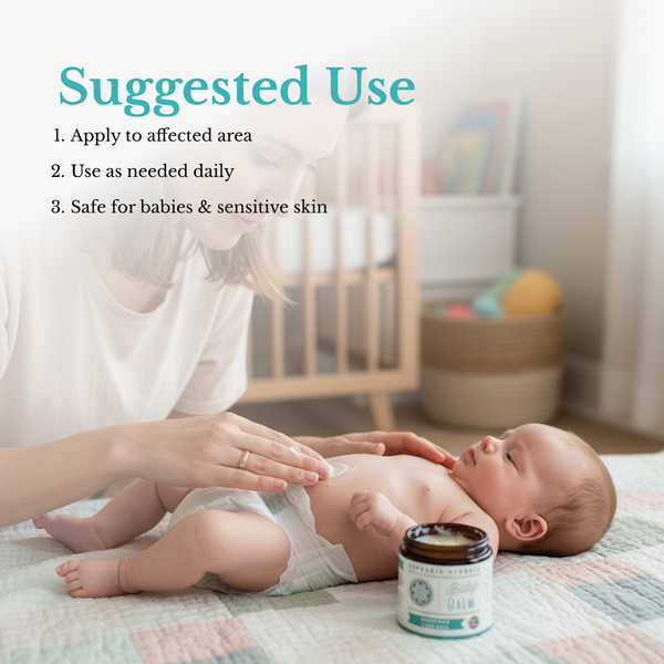 Euphoric Herbals Baby Balm Herbal Salve 100% Organic