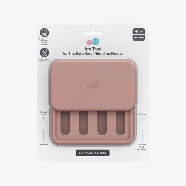 Ice tray for Baby-Led™ Gumline Feeder, perfect for making healthy, frozen treats for infants.