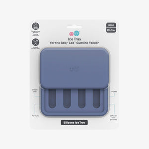 Ice tray for Baby-Led™ Gumline Feeder, perfect for making healthy, frozen treats for babies.