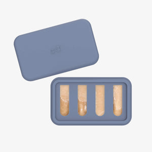 Ice Tray for Baby-Led™ Gumline Feeder at a 45-degree angle, perfect for making healthy baby food pops.