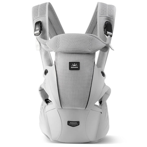 All-in-One Baby Carrier in a stylish design, angled view showcasing comfort and versatility for parents and infants.