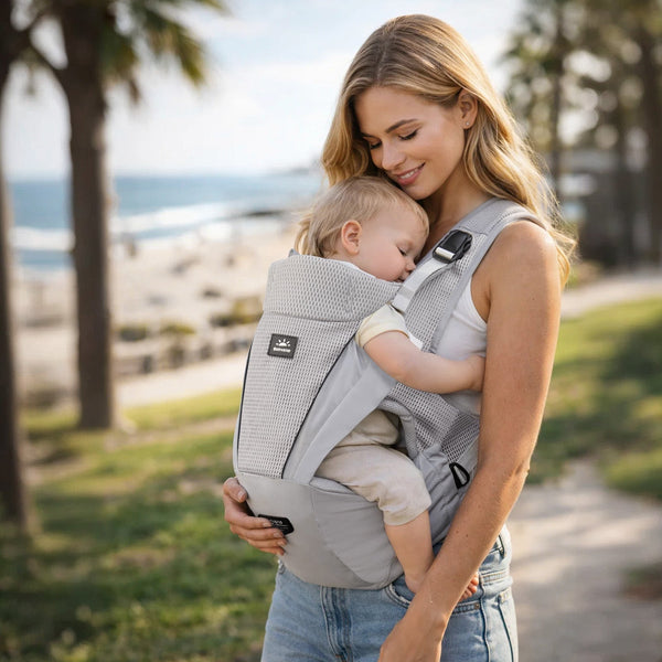All-in-One Baby Carrier at angle 17, showcasing comfort and versatility for parents and infants.