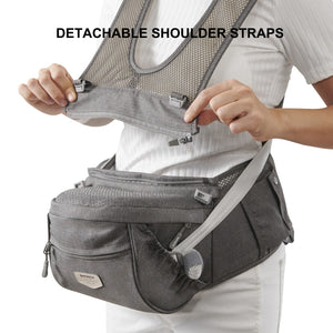 Two Shoulder Straps Baby Hipseat