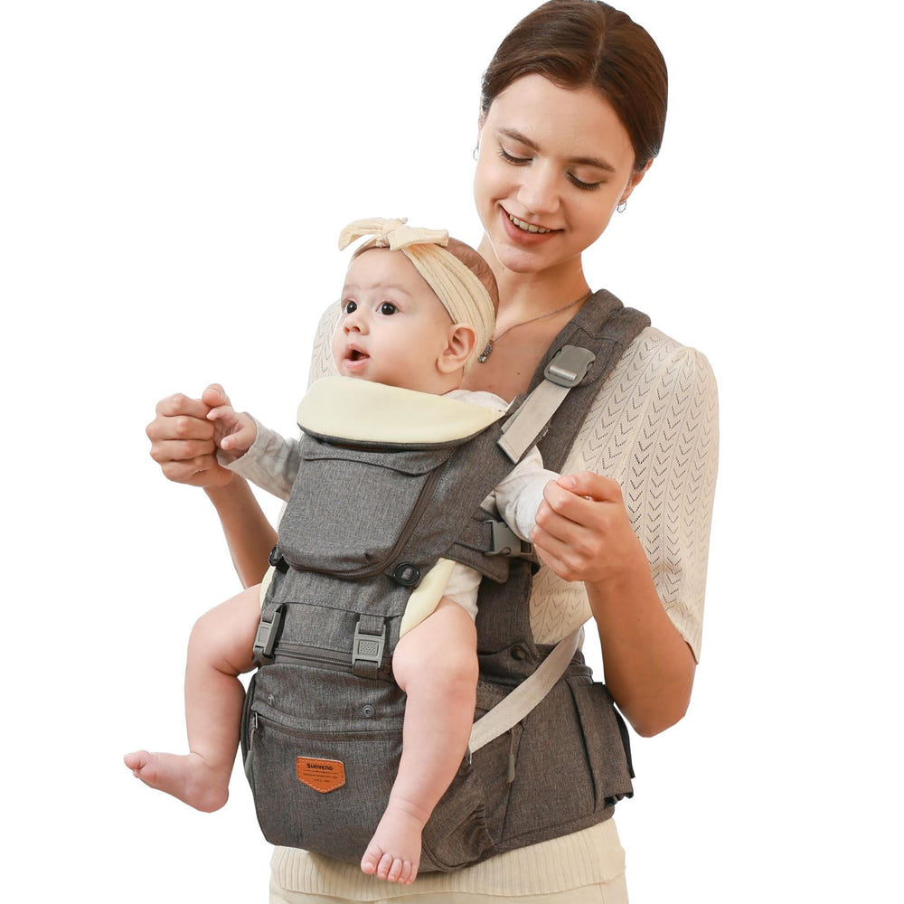Ergonomic 3-in-1 baby carrier for comfort and support, perfect for parents on the go.