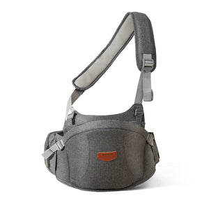 One Shoulder Baby Carrier Grey - MOOGCO Baby