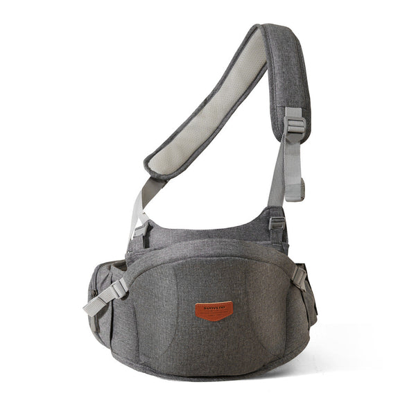 One Shoulder Baby Carrier Grey - MOOGCO Baby