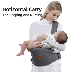 One Shoulder Baby Carrier Grey - MOOGCO Baby