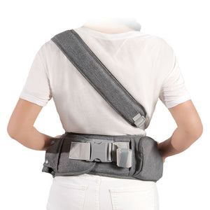 One Shoulder Baby Carrier Grey - MOOGCO Baby