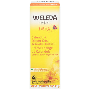 Weleda Diaper Cream: Gentle Protection with Calendula, 2.8 Oz