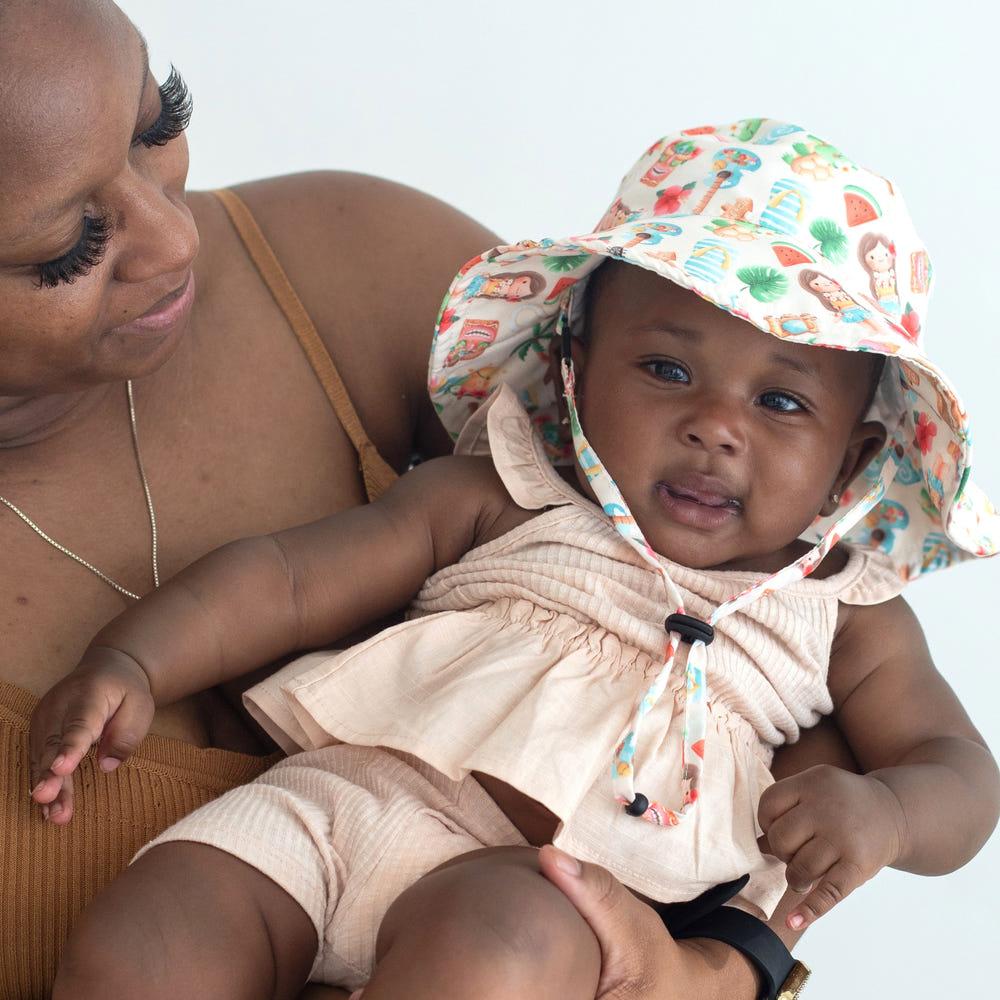 Baby & Kids Sun Hat - Aloha - MOOGCO Baby