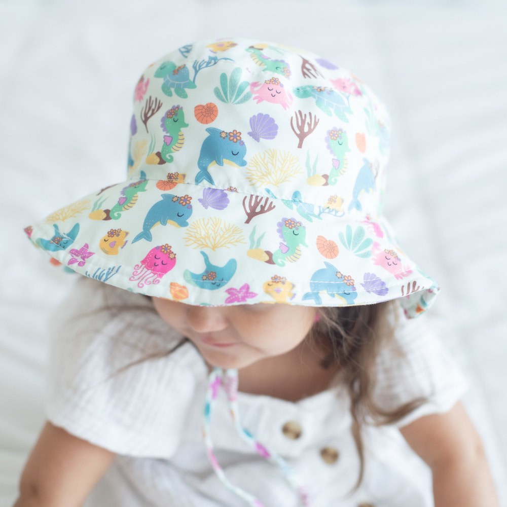 Baby & Kids Sun Hat - Undersea Adventure - MOOGCO Baby
