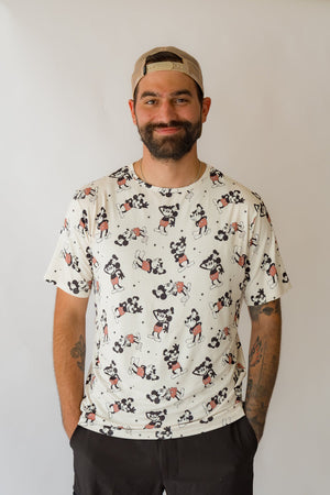 Steamboat Willie Men's Bamboo T-shirt