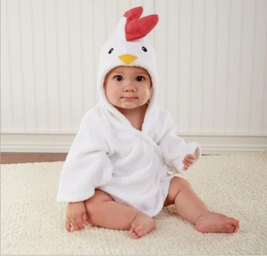 Bathrobe baby animal shape - MOOGCO Baby