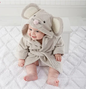 Bathrobe baby animal shape multivariant