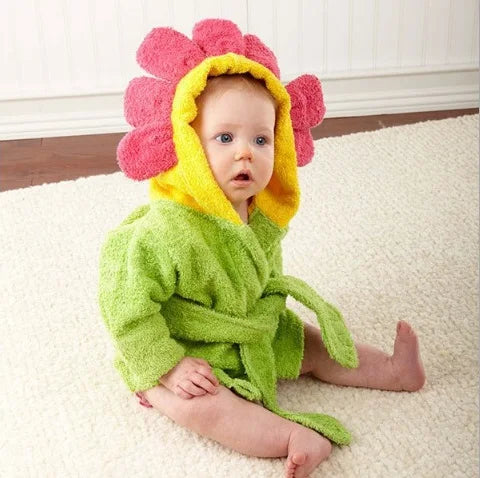 Bathrobe baby animal shape - MOOGCO Baby